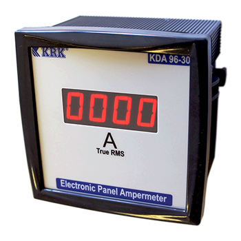 Амперметр цифровой KDA 96-30, 0-30А пр. вкл. переменного тока