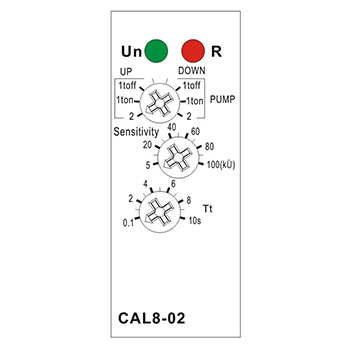 Реле контроля уровня жидкости CAL8-02, AC/DC 24-240V, 10A