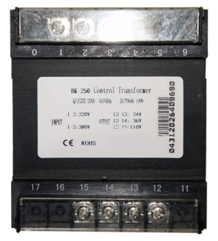 Трансформатор BK-250VA (380,220В/24,36,110В)