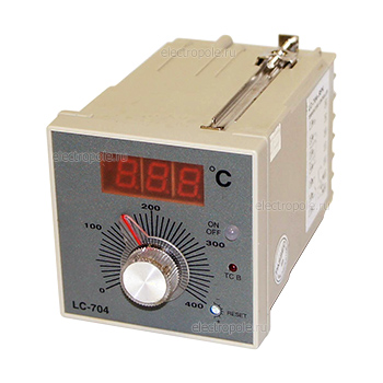 Терморегулятор LC-704, 0-400 град., ~220В, цифровая индикация
